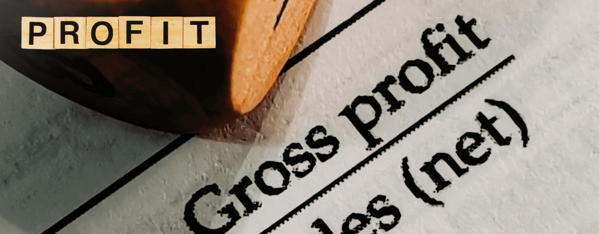 How do Gross Profit and Net Profit appear on the Income Statement?