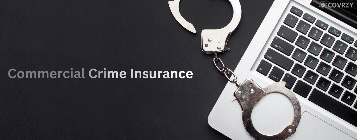 A commercial crime insurance covers a company's financial losses due to criminal activities like employee dishonesty, forgery and fraud